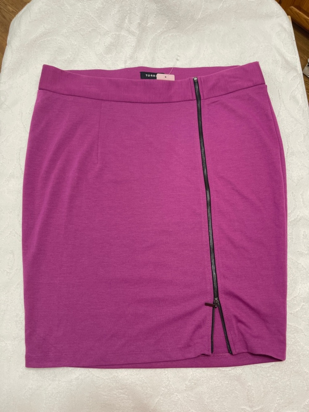 Torrid Purple Zip Skirt - NWT - Sz 1